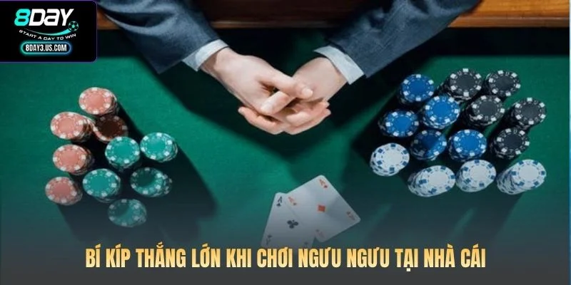 Hướng Dẫn Chơi Ngưu Ngưu 8DAY: Bí Kíp Sát Phạt Mọi Bàn Cược 4 Bí kíp thắng lớn khi chơi Ngưu Ngưu tại nhà cái