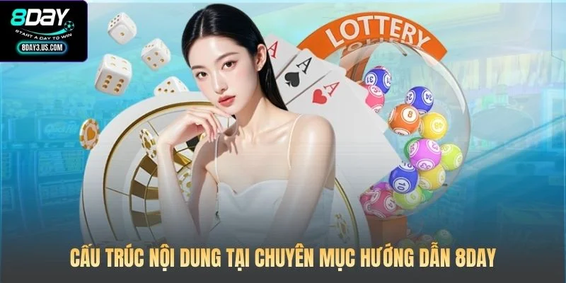 Cấu trúc nội dung tại chuyên mục hướng dẫn 8DAY