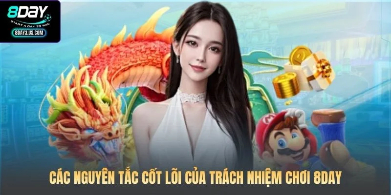 Trách Nhiệm Chơi 8DAY 1 Các nguyên tắc cốt lõi của trách nhiệm chơi 8DAY